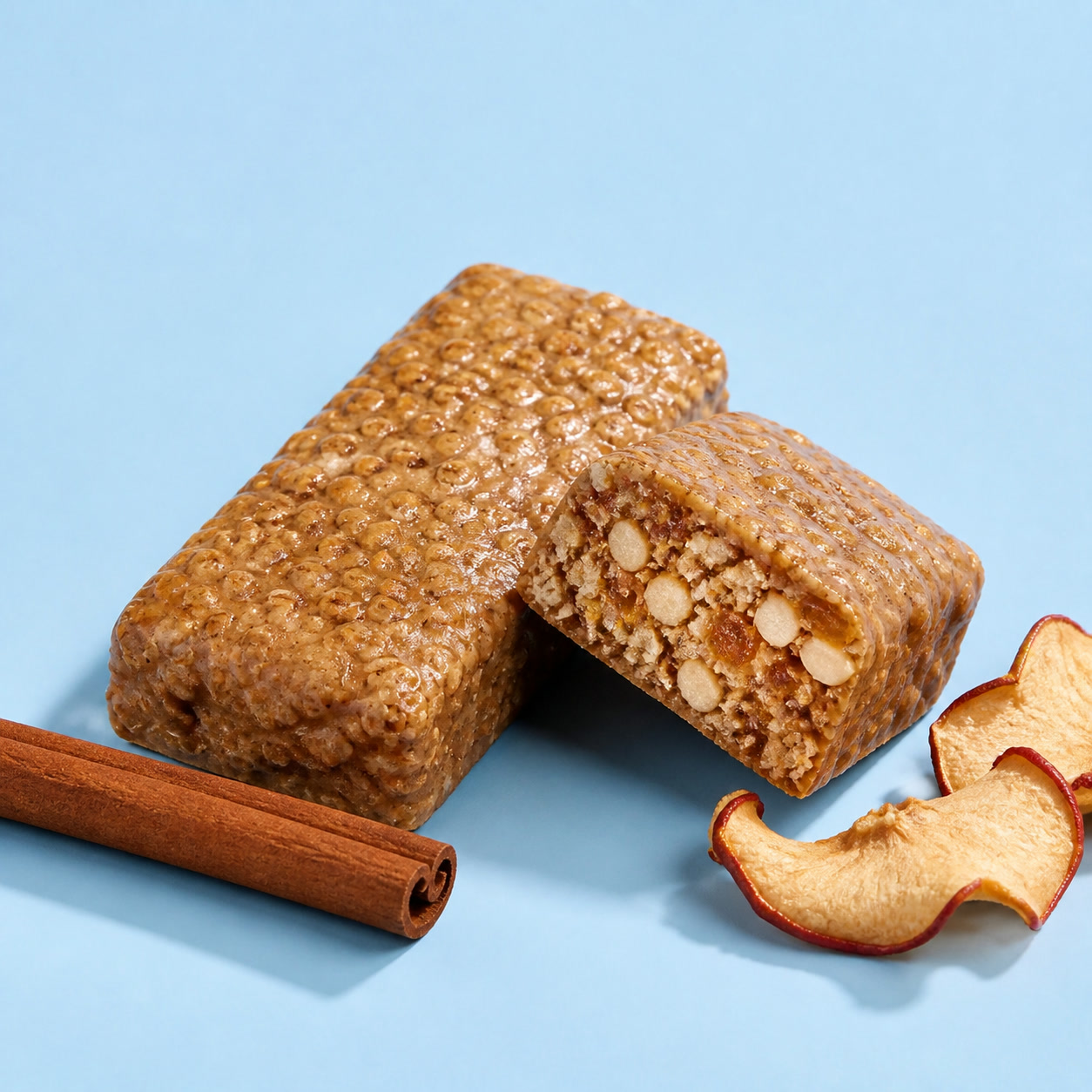 Foundry Fuel Apple Cinnamon protein bar pack with flavour ingredients