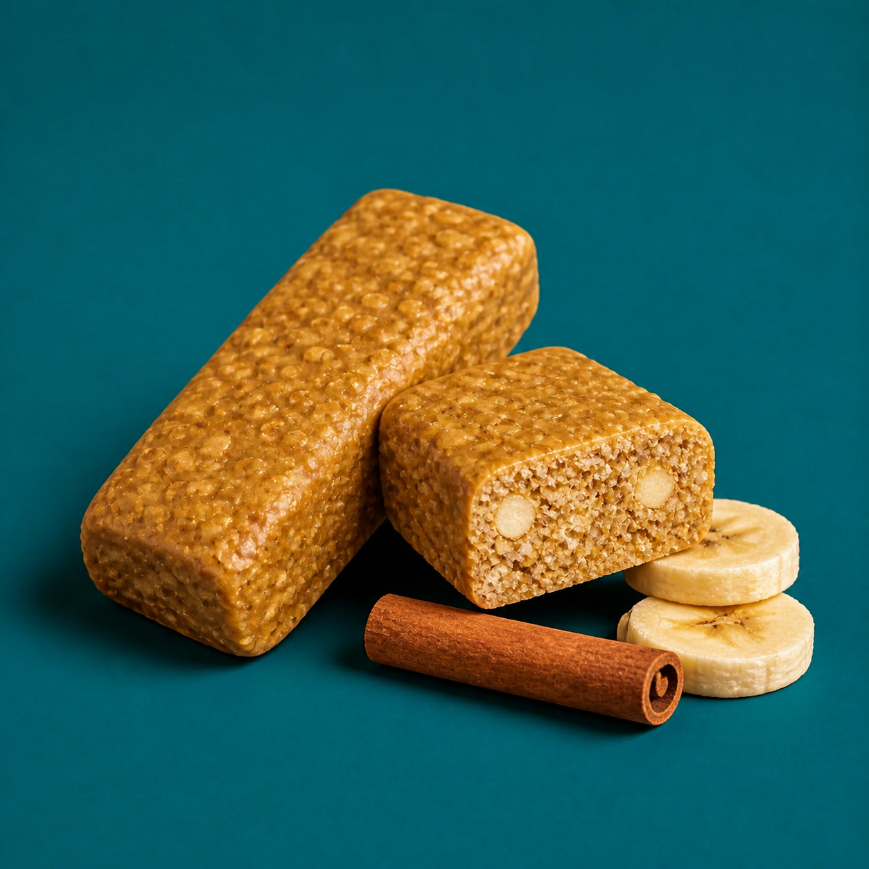 Foundry Fuel Banana Cinnamon protein bar pack with flavour ingredients