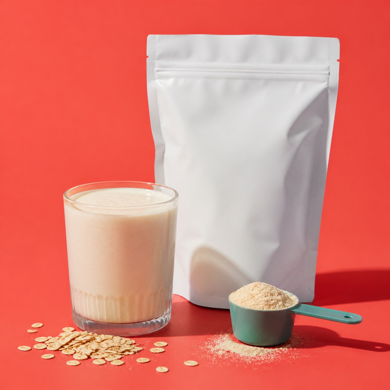 Foundry Fuel Vanilla Oat protein powder pack with flavour ingredients